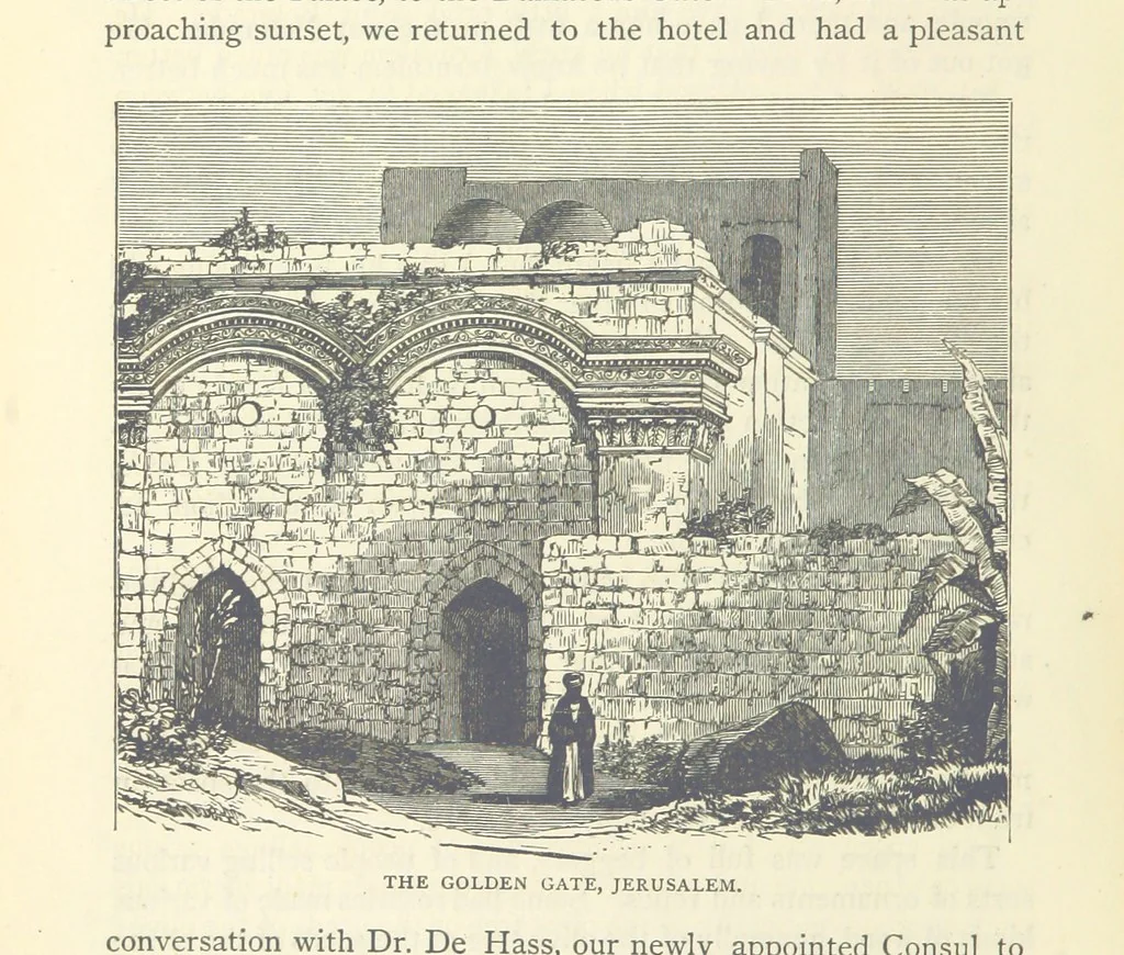 An illustration from Backsheesh! or, Life and Adventures in the Orient. With descriptive and humorous sketches. ... With ... illustrations, etc, 1875, leaf 402