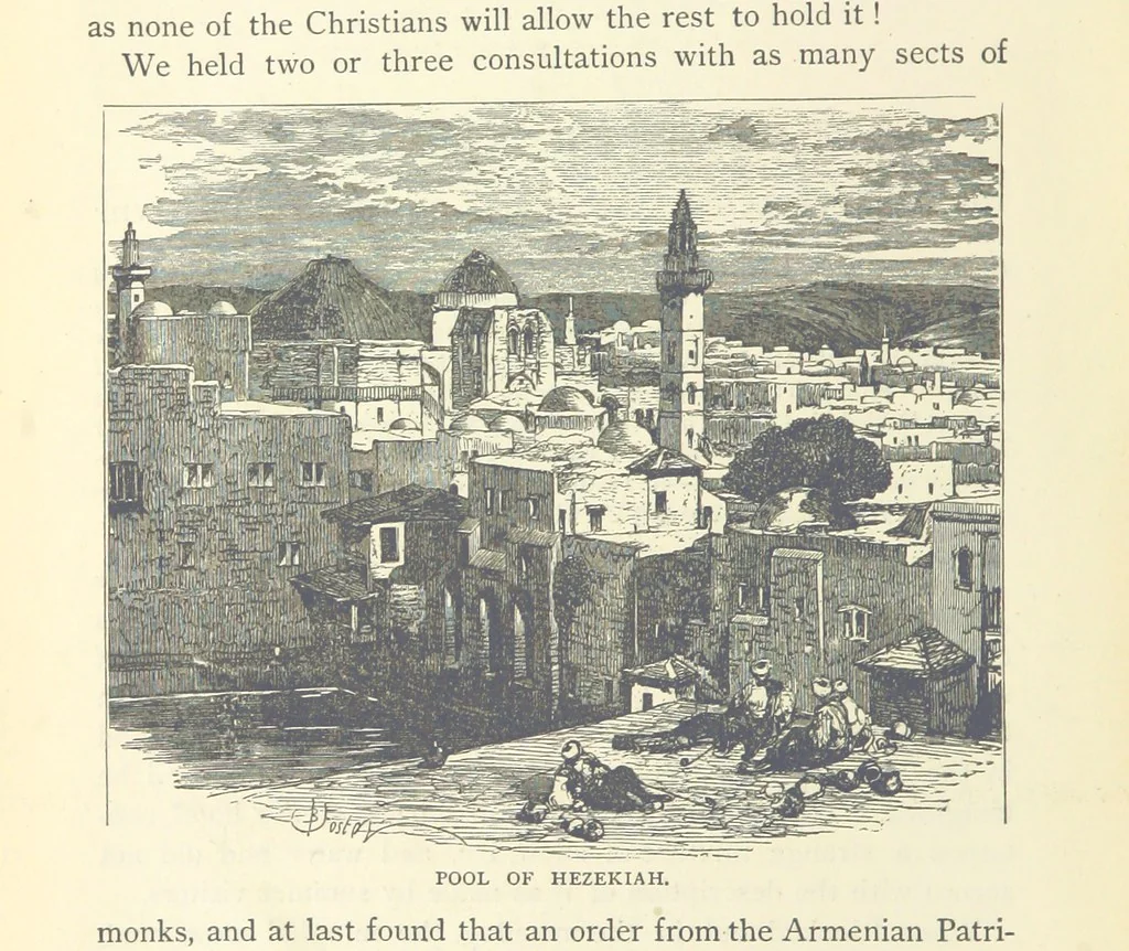 An illustration from Backsheesh! or, Life and Adventures in the Orient. With descriptive and humorous sketches. ... With ... illustrations, etc, 1875, leaf 442