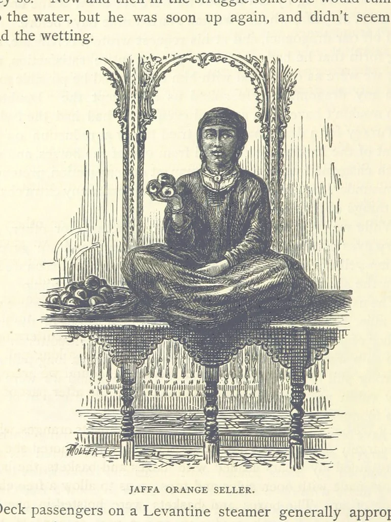 An illustration from Backsheesh! or, Life and Adventures in the Orient. With descriptive and humorous sketches. ... With ... illustrations, etc, 1875, leaf 454