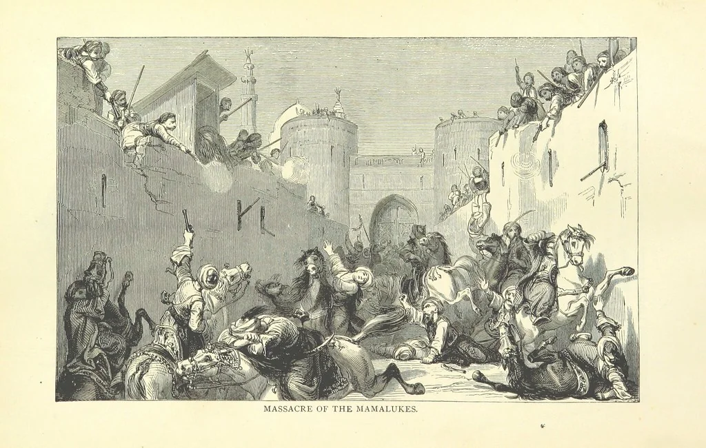 An illustration from Backsheesh! or, Life and Adventures in the Orient. With descriptive and humorous sketches. ... With ... illustrations, etc, 1875, leaf 471