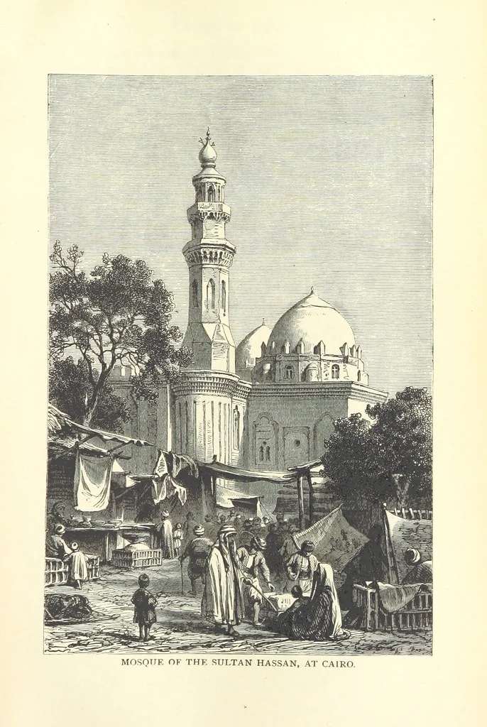 An illustration from Backsheesh! or, Life and Adventures in the Orient. With descriptive and humorous sketches. ... With ... illustrations, etc, 1875, leaf 493
