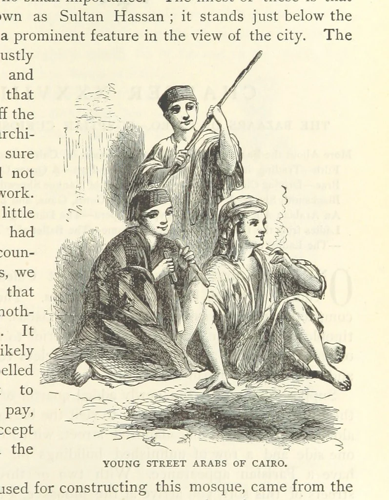 An illustration from Backsheesh! or, Life and Adventures in the Orient. With descriptive and humorous sketches. ... With ... illustrations, etc, 1875, leaf 495
