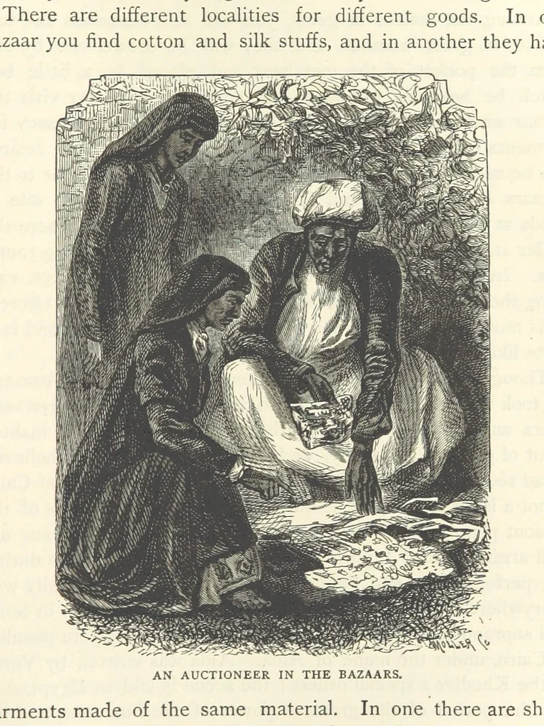 An illustration from Backsheesh! or, Life and Adventures in the Orient. With descriptive and humorous sketches. ... With ... illustrations, etc, 1875, leaf 503