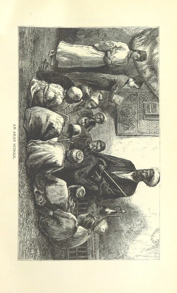 An illustration from Backsheesh! or, Life and Adventures in the Orient. With descriptive and humorous sketches. ... With ... illustrations, etc, 1875, leaf 521