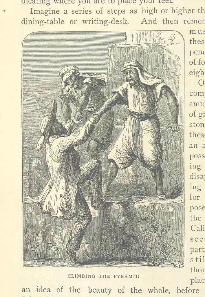 An illustration from Backsheesh! or, Life and Adventures in the Orient. With descriptive and humorous sketches. ... With ... illustrations, etc, 1875, leaf 536