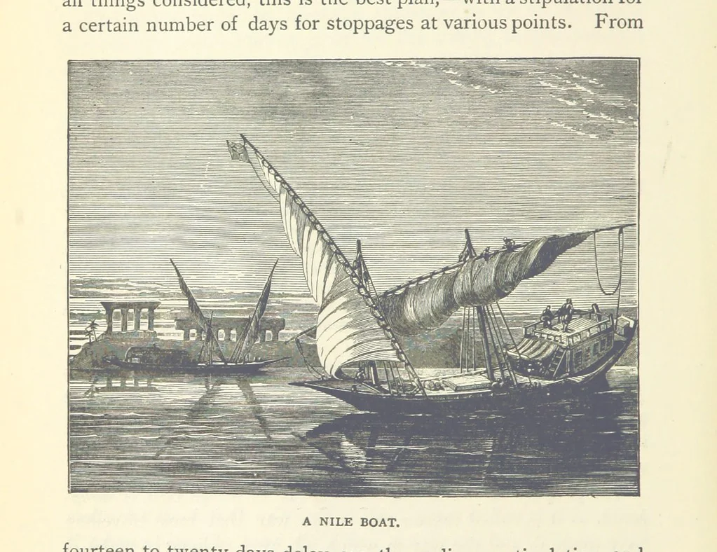 An illustration from Backsheesh! or, Life and Adventures in the Orient. With descriptive and humorous sketches. ... With ... illustrations, etc, 1875, leaf 548