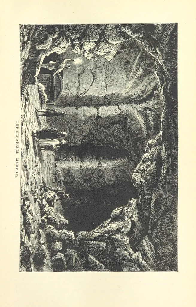 An illustration from Backsheesh! or, Life and Adventures in the Orient. With descriptive and humorous sketches. ... With ... illustrations, etc, 1875, leaf 555