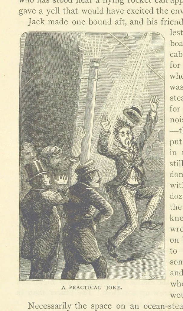 An illustration from Backsheesh! or, Life and Adventures in the Orient. With descriptive and humorous sketches. ... With ... illustrations, etc, 1875, leaf 58