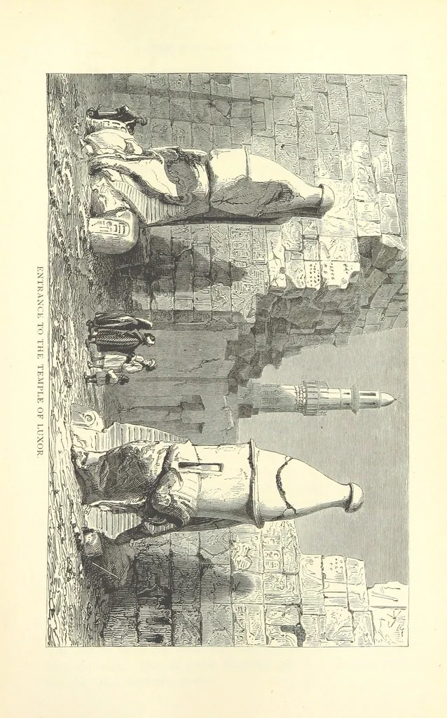 An illustration from Backsheesh! or, Life and Adventures in the Orient. With descriptive and humorous sketches. ... With ... illustrations, etc, 1875, leaf 605