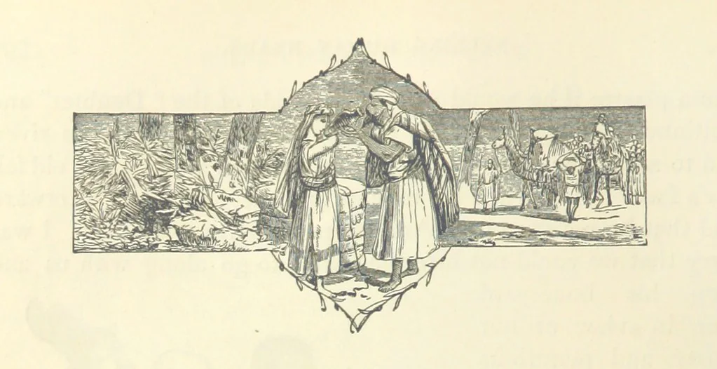 An illustration from Backsheesh! or, Life and Adventures in the Orient. With descriptive and humorous sketches. ... With ... illustrations, etc, 1875, leaf 618