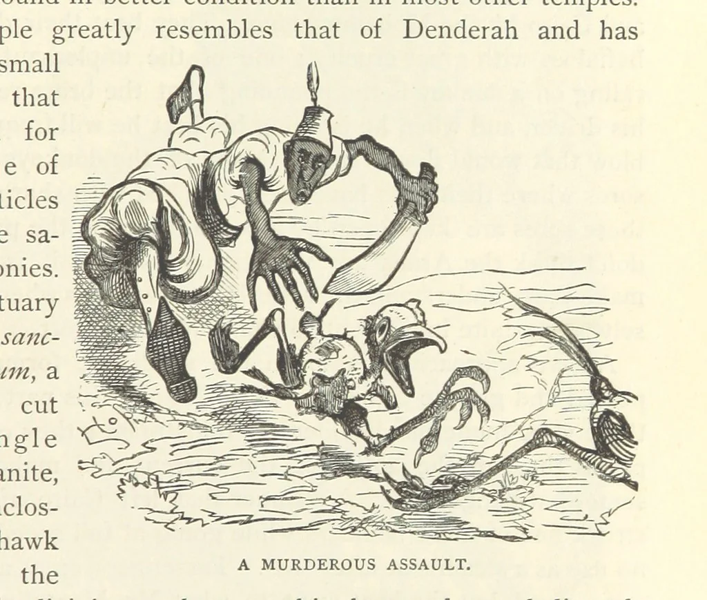 An illustration from Backsheesh! or, Life and Adventures in the Orient. With descriptive and humorous sketches. ... With ... illustrations, etc, 1875, leaf 625