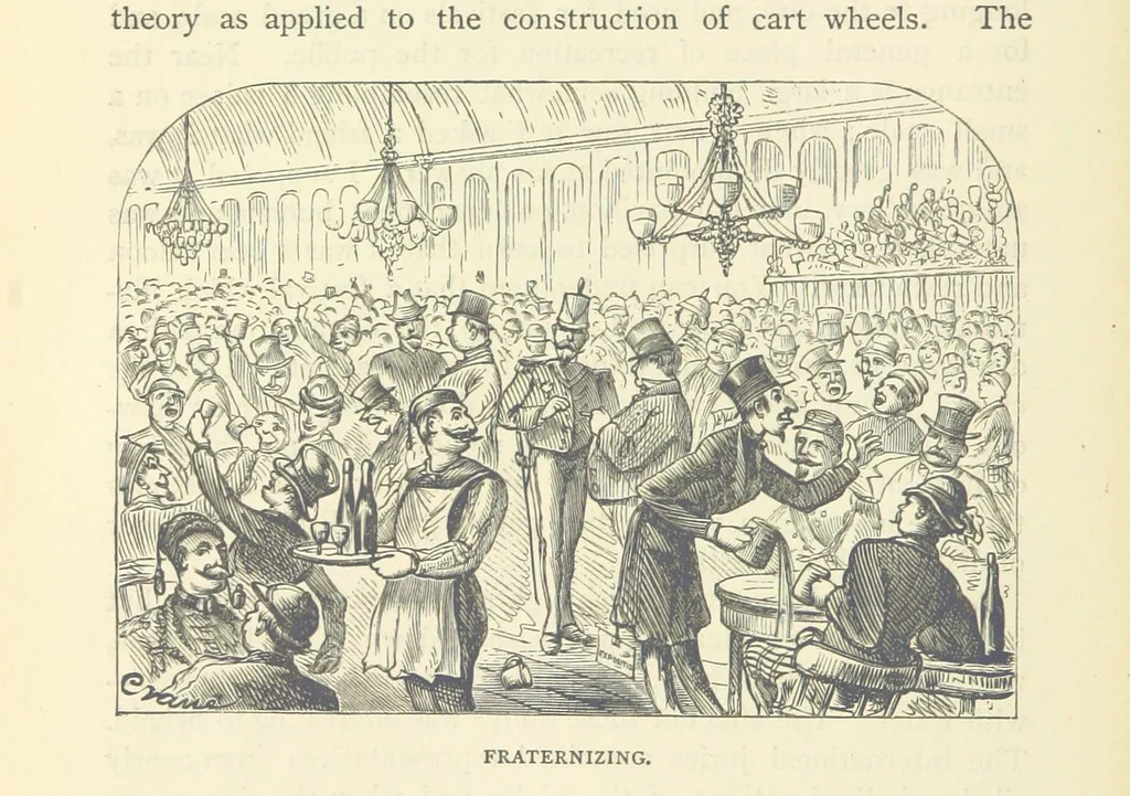 An illustration from Backsheesh! or, Life and Adventures in the Orient. With descriptive and humorous sketches. ... With ... illustrations, etc, 1875, leaf 64