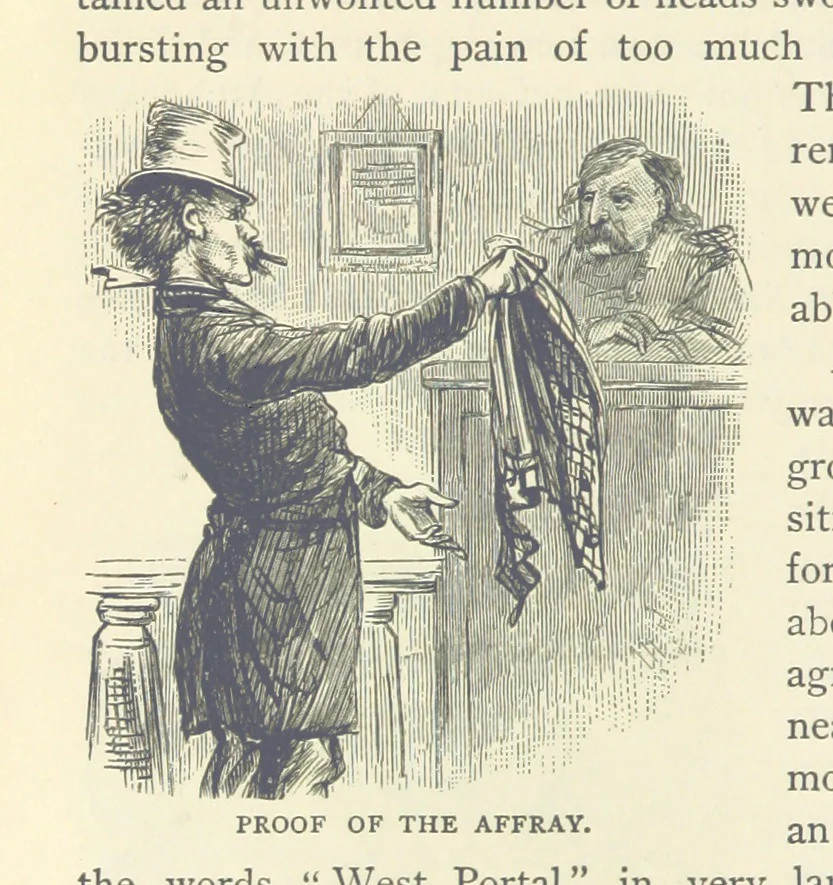 An illustration from Backsheesh! or, Life and Adventures in the Orient. With descriptive and humorous sketches. ... With ... illustrations, etc, 1875, leaf 66
