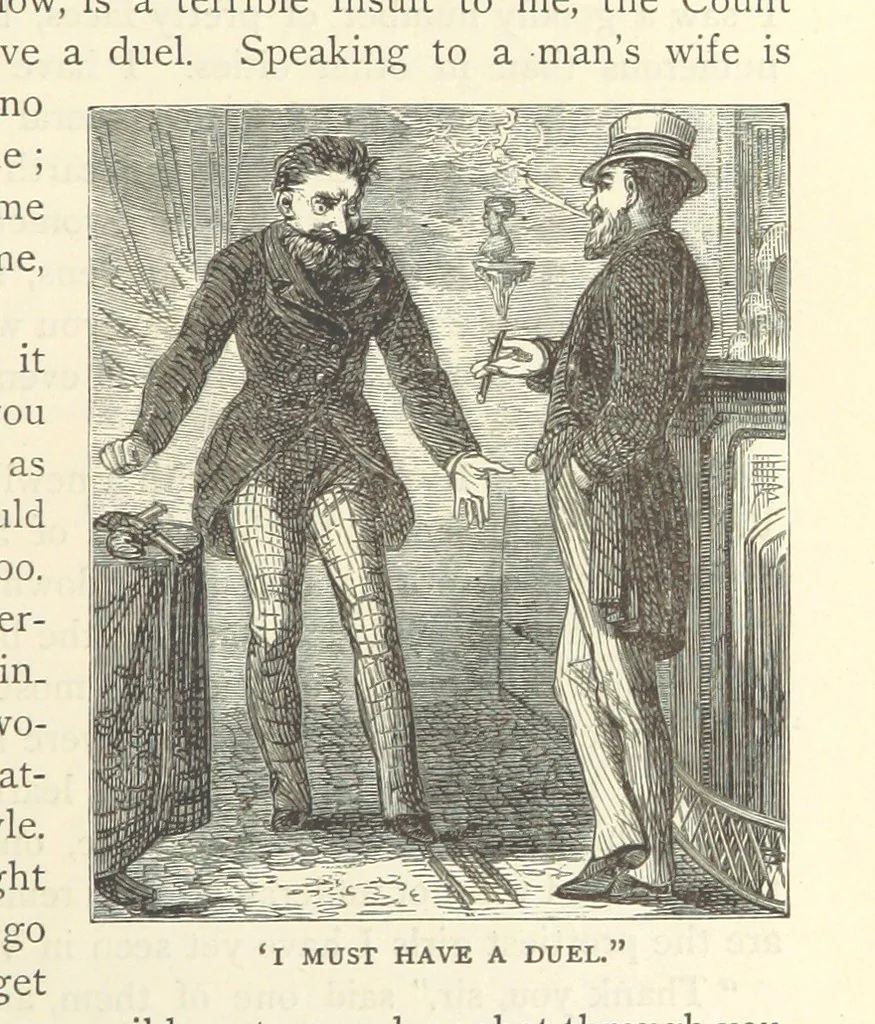 An illustration from Backsheesh! or, Life and Adventures in the Orient. With descriptive and humorous sketches. ... With ... illustrations, etc, 1875, leaf 69