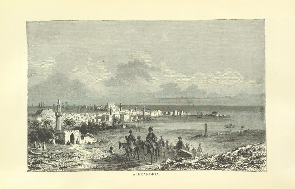 An illustration from Backsheesh! or, Life and Adventures in the Orient. With descriptive and humorous sketches. ... With ... illustrations, etc, 1875, leaf 691