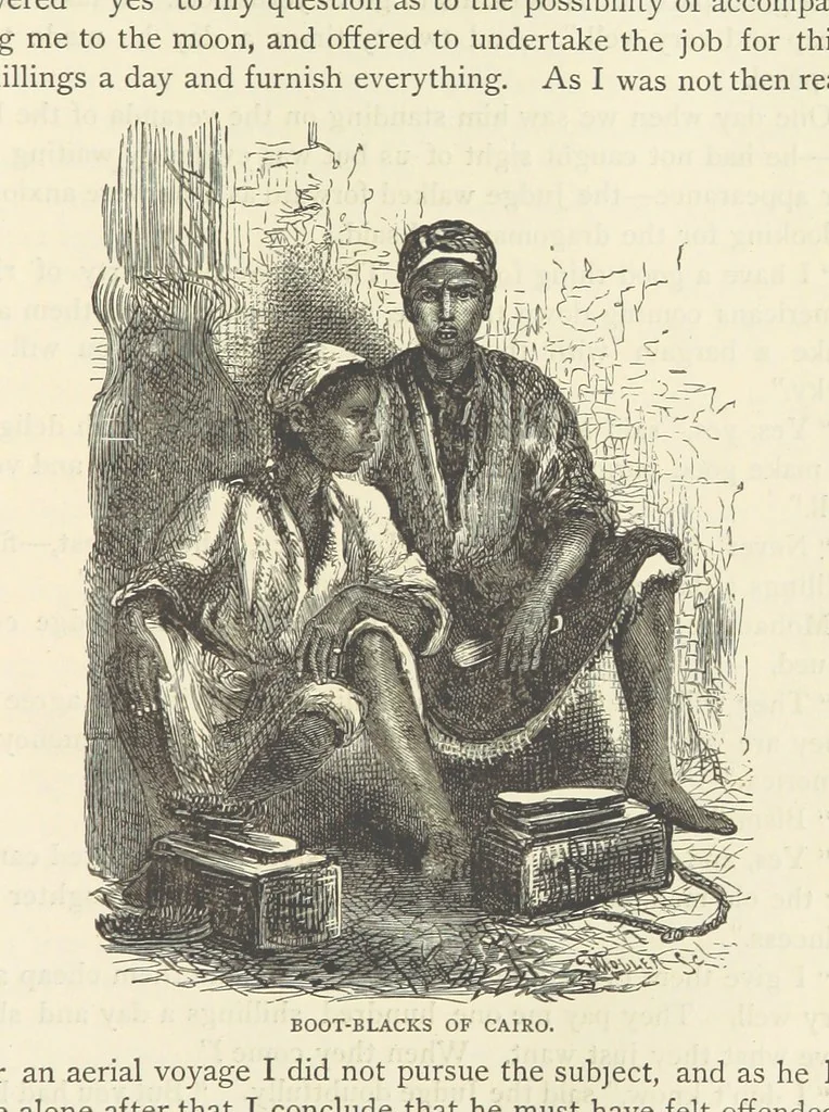 An illustration from Backsheesh! or, Life and Adventures in the Orient. With descriptive and humorous sketches. ... With ... illustrations, etc, 1875, leaf 699