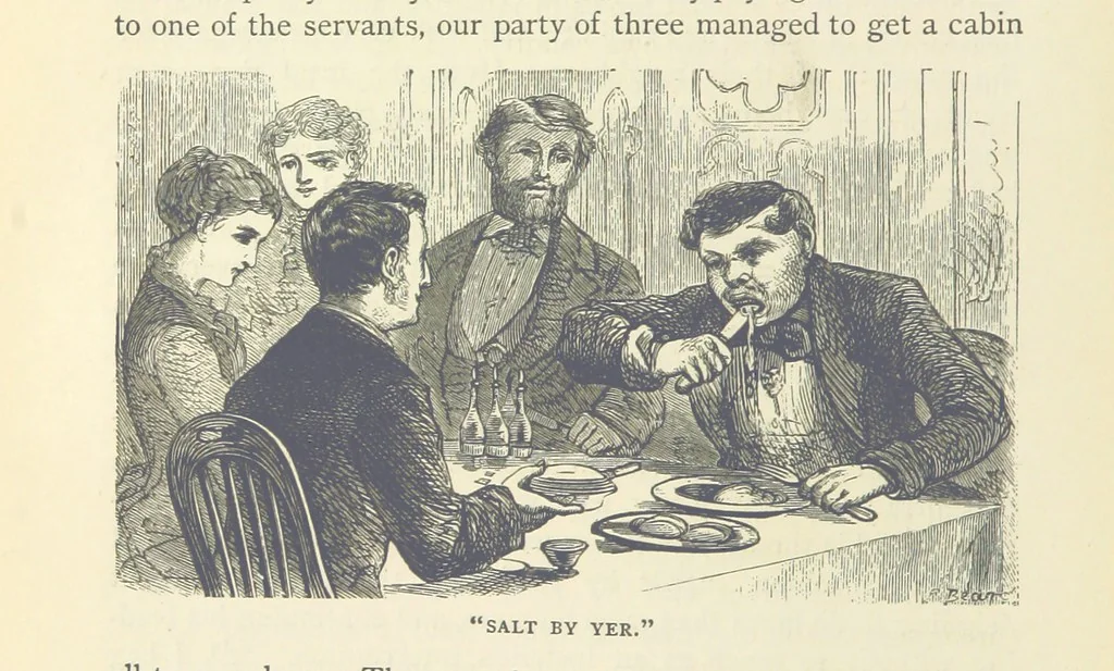 An illustration from Backsheesh! or, Life and Adventures in the Orient. With descriptive and humorous sketches. ... With ... illustrations, etc, 1875, leaf 82
