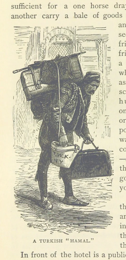 An illustration from Backsheesh! or, Life and Adventures in the Orient. With descriptive and humorous sketches. ... With ... illustrations, etc, 1875, leaf 86