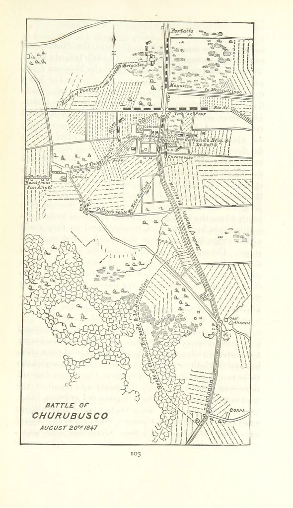 An illustration from Decisive Battles since Waterloo; the most important military events from 1815 to 1887. ... Illustrated, 1887, leaf 125