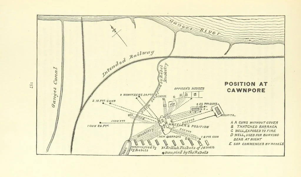 An illustration from Decisive Battles since Waterloo; the most important military events from 1815 to 1887. ... Illustrated, 1887, leaf 181