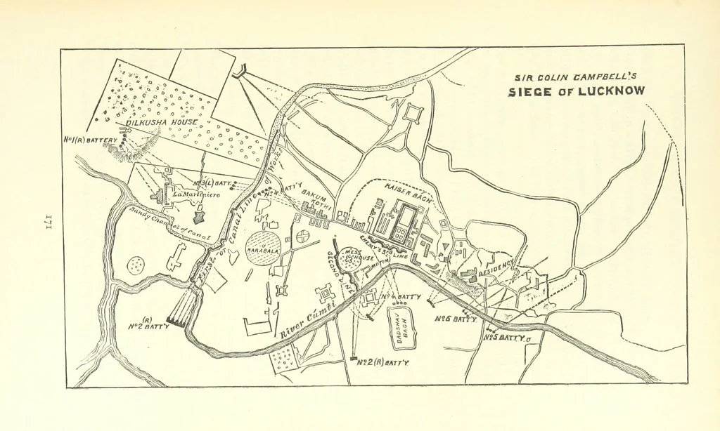 An illustration from Decisive Battles since Waterloo; the most important military events from 1815 to 1887. ... Illustrated, 1887, leaf 195