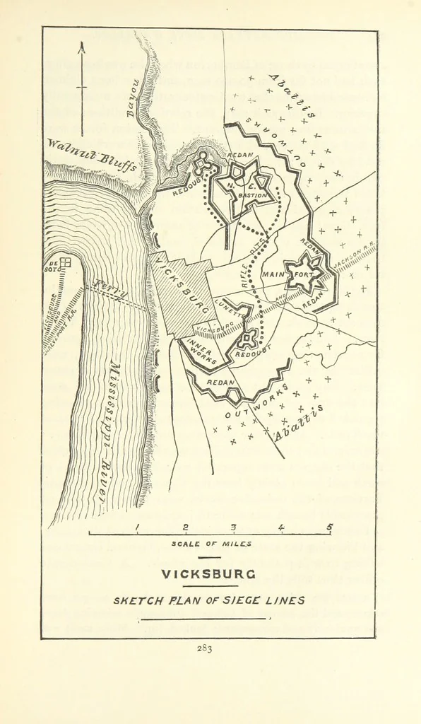 An illustration from Decisive Battles since Waterloo; the most important military events from 1815 to 1887. ... Illustrated, 1887, leaf 307