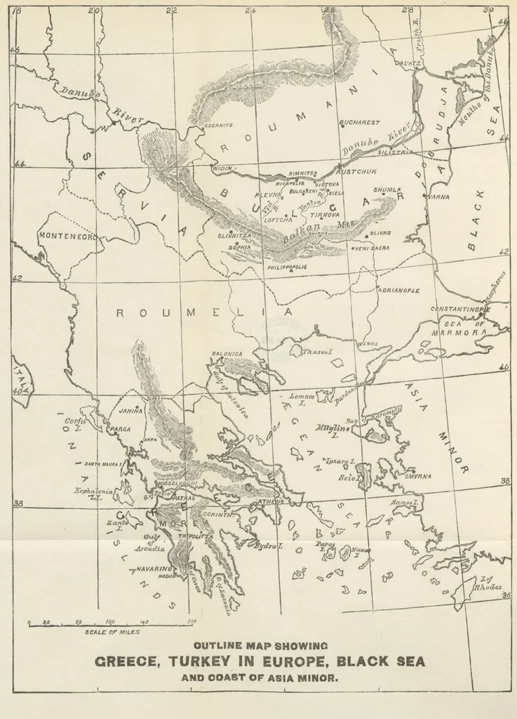 An illustration from Decisive Battles since Waterloo; the most important military events from 1815 to 1887. ... Illustrated, 1887, leaf 50
