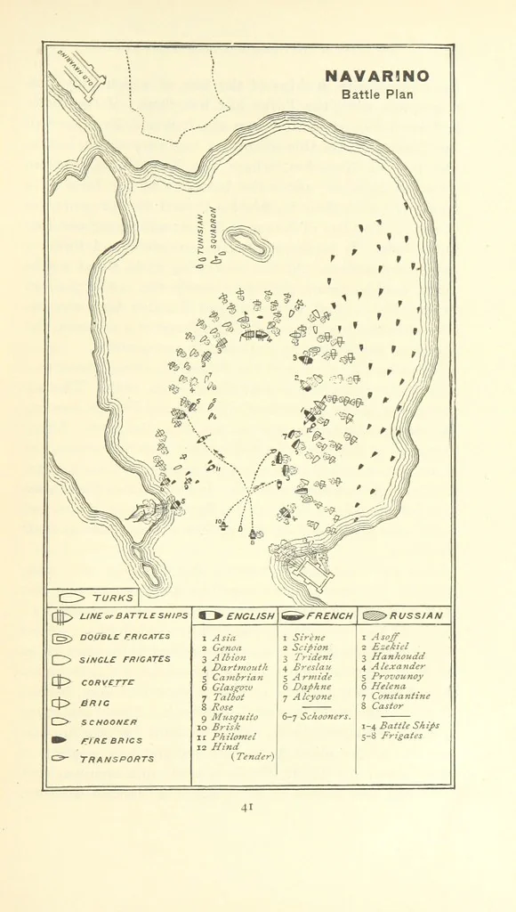 An illustration from Decisive Battles since Waterloo; the most important military events from 1815 to 1887. ... Illustrated, 1887, leaf 63