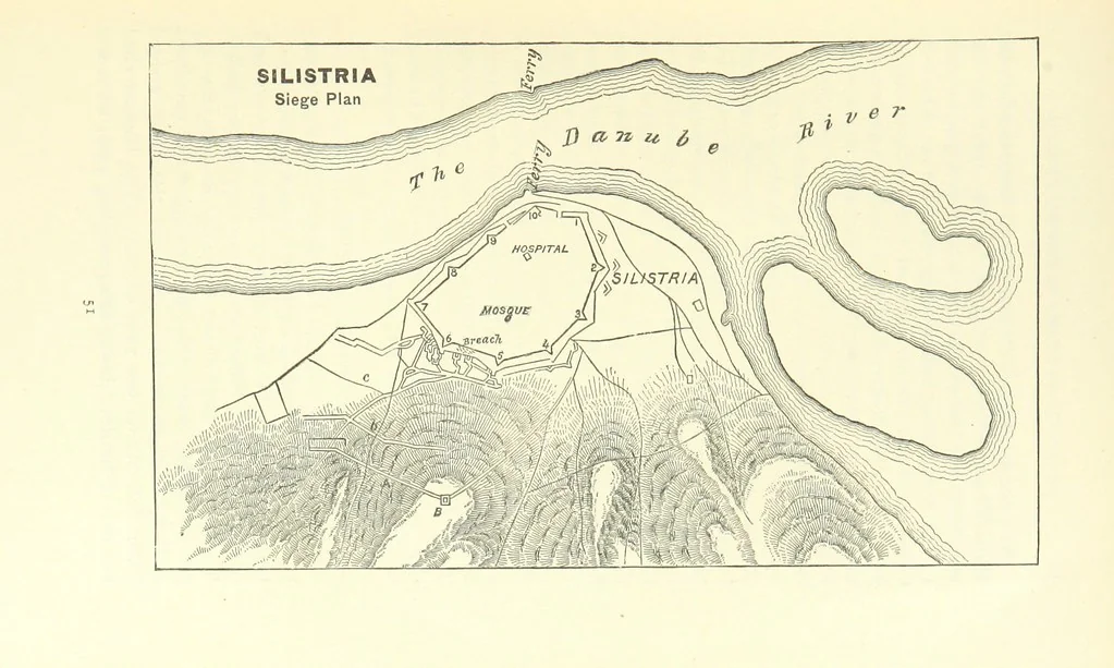 An illustration from Decisive Battles since Waterloo; the most important military events from 1815 to 1887. ... Illustrated, 1887, leaf 73
