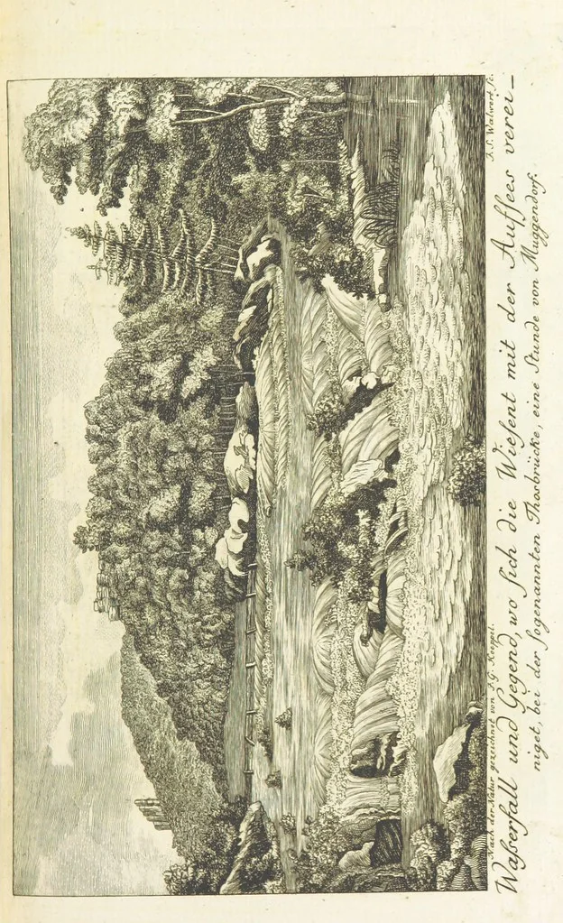 An illustration from Malerische Reise durch die beiden fränkischen Fürstenthümer Baireuth und Anspach ... Zweite unveränderte Auflage, 1816, leaf 131