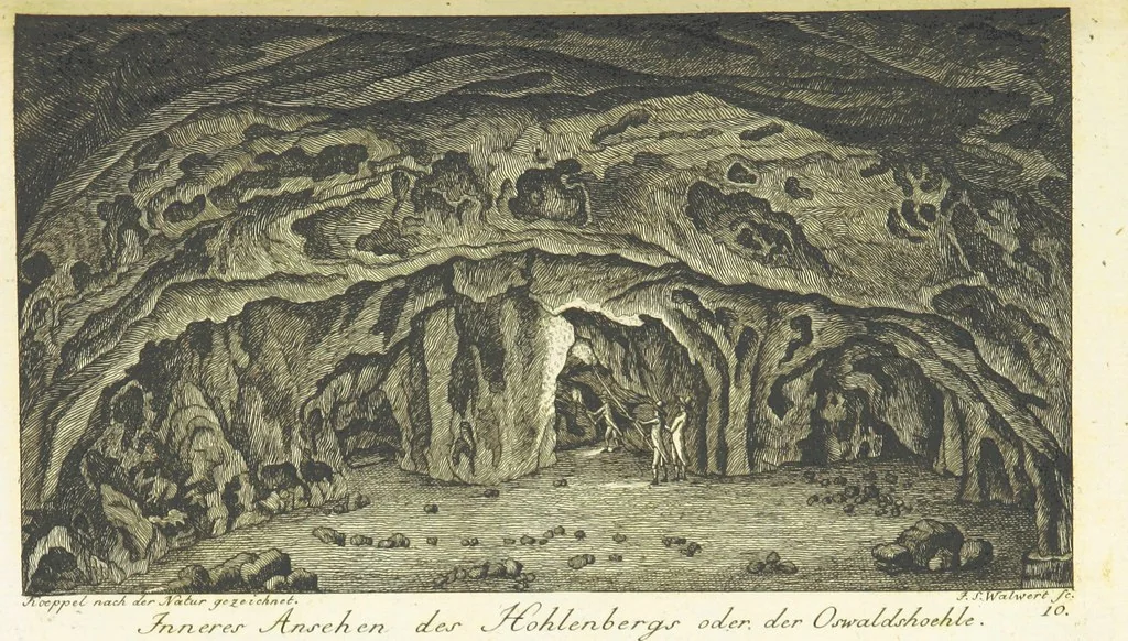 An illustration from Malerische Reise durch die beiden fränkischen Fürstenthümer Baireuth und Anspach ... Zweite unveränderte Auflage, 1816, leaf 141