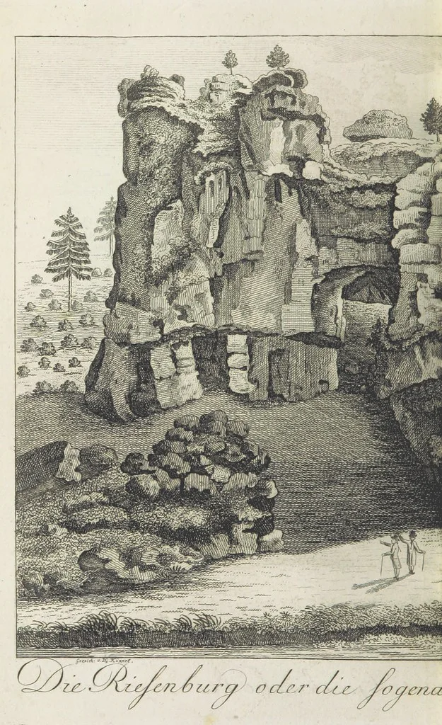 An illustration from Malerische Reise durch die beiden fränkischen Fürstenthümer Baireuth und Anspach ... Zweite unveränderte Auflage, 1816, leaf 152