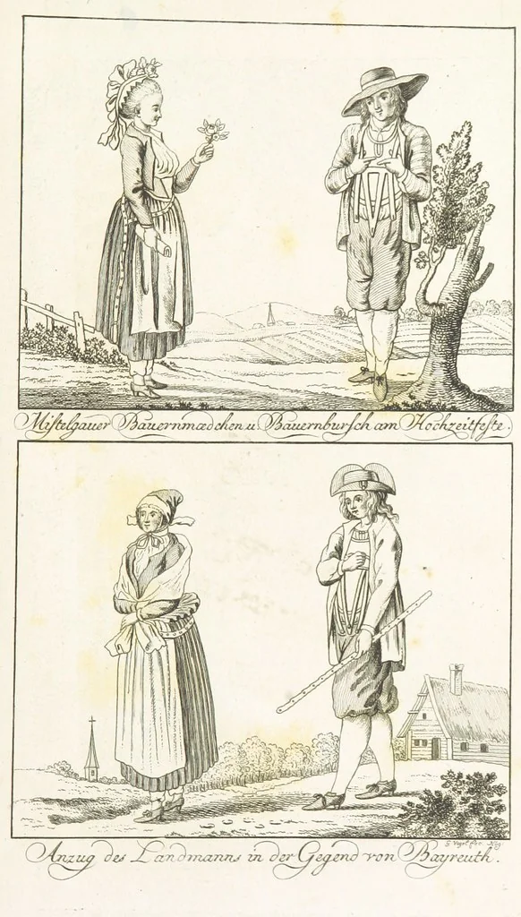 An illustration from Malerische Reise durch die beiden fränkischen Fürstenthümer Baireuth und Anspach ... Zweite unveränderte Auflage, 1816, leaf 315