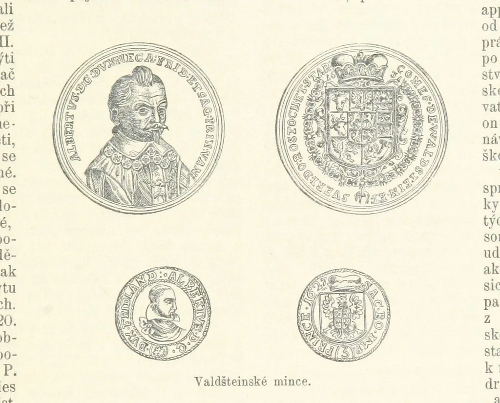 An illustration from Dějiny Cech a Moravy od roku 1620 do roku 1648. Col. 1372, 1891, leaf 505