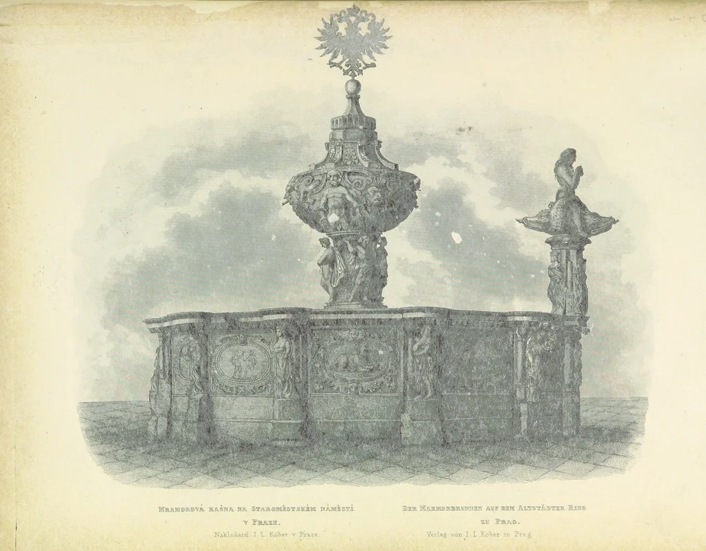 An illustration from Dějiny Cech a Moravy od roku 1620 do roku 1648. Col. 1372, 1891, leaf 8