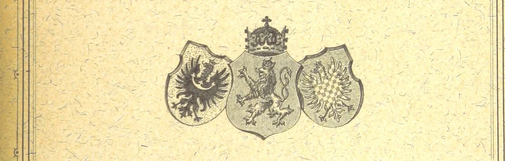 An illustration from Úplný místopisný slovník Královstvi Českého, etc. (II. Část historická.-Místopisný slovník historický Království Českého. Sepsal A. Sedláčck.), 1893, leaf 1727