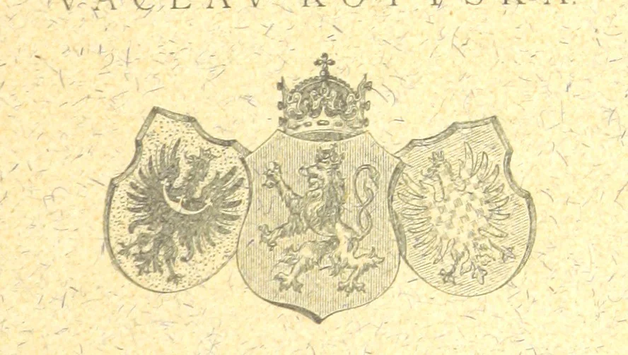 An illustration from Úplný místopisný slovník Královstvi Českého, etc. (II. Část historická.-Místopisný slovník historický Království Českého. Sepsal A. Sedláčck.), 1893, leaf 1763