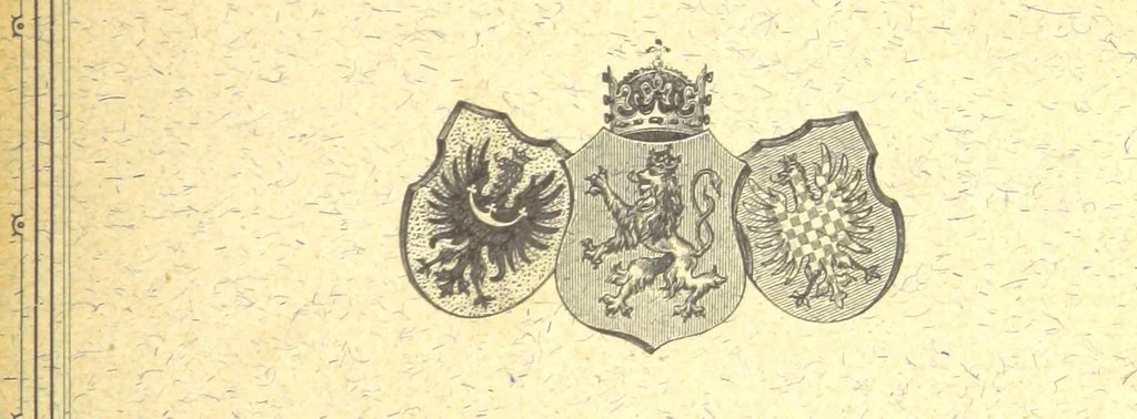 An illustration from Úplný místopisný slovník Královstvi Českého, etc. (II. Část historická.-Místopisný slovník historický Království Českého. Sepsal A. Sedláčck.), 1893, leaf 1807
