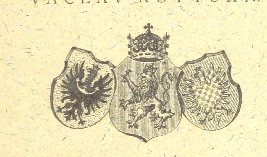 An illustration from Úplný místopisný slovník Královstvi Českého, etc. (II. Část historická.-Místopisný slovník historický Království Českého. Sepsal A. Sedláčck.), 1893, leaf 1847