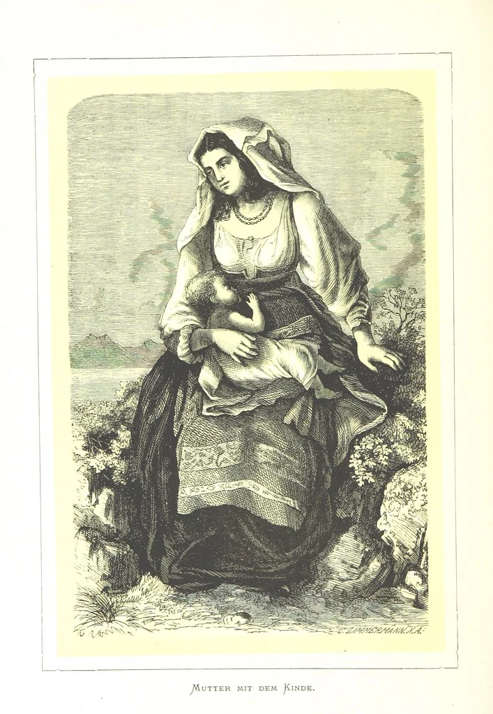 An illustration from Rom und seine Umgebung in Holzschnitten, nach Skizzen ... von C. Zimmermann mit erläuterndem Texte von Prof. Dr Kühne, 1870, leaf 194