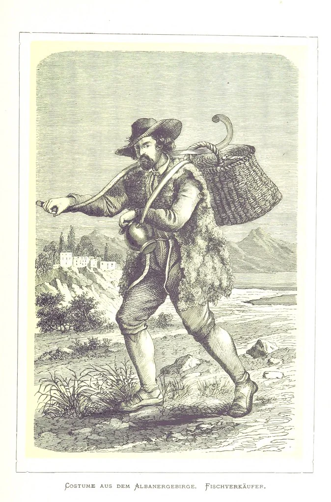 An illustration from Rom und seine Umgebung in Holzschnitten, nach Skizzen ... von C. Zimmermann mit erläuterndem Texte von Prof. Dr Kühne, 1870, leaf 209