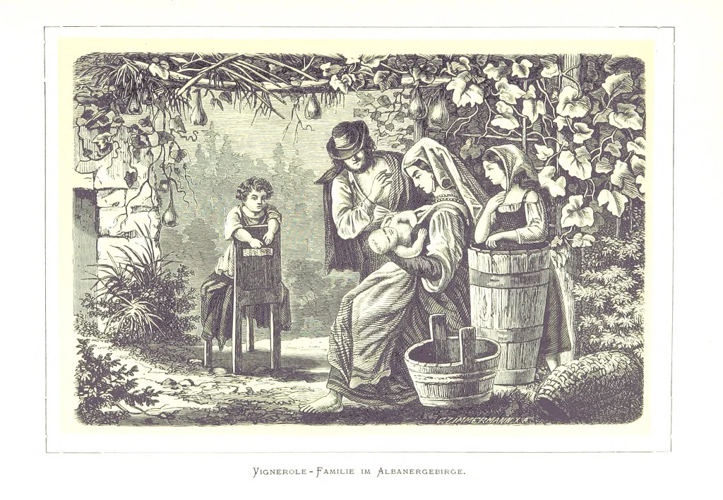 An illustration from Rom und seine Umgebung in Holzschnitten, nach Skizzen ... von C. Zimmermann mit erläuterndem Texte von Prof. Dr Kühne, 1870, leaf 221