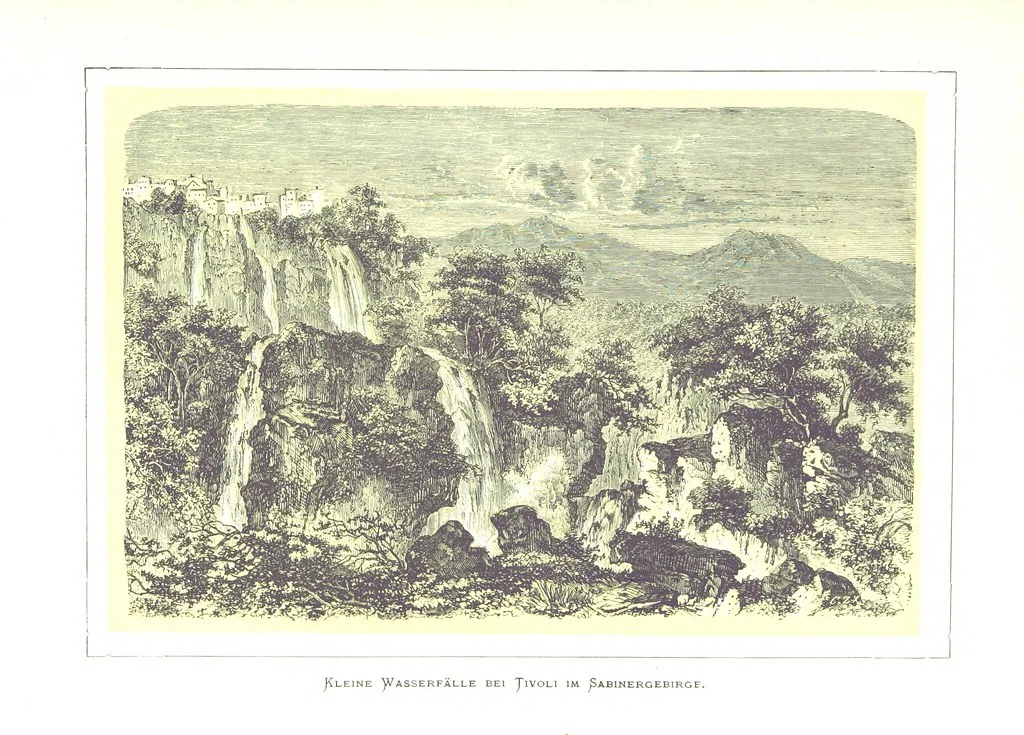 An illustration from Rom und seine Umgebung in Holzschnitten, nach Skizzen ... von C. Zimmermann mit erläuterndem Texte von Prof. Dr Kühne, 1870, leaf 237