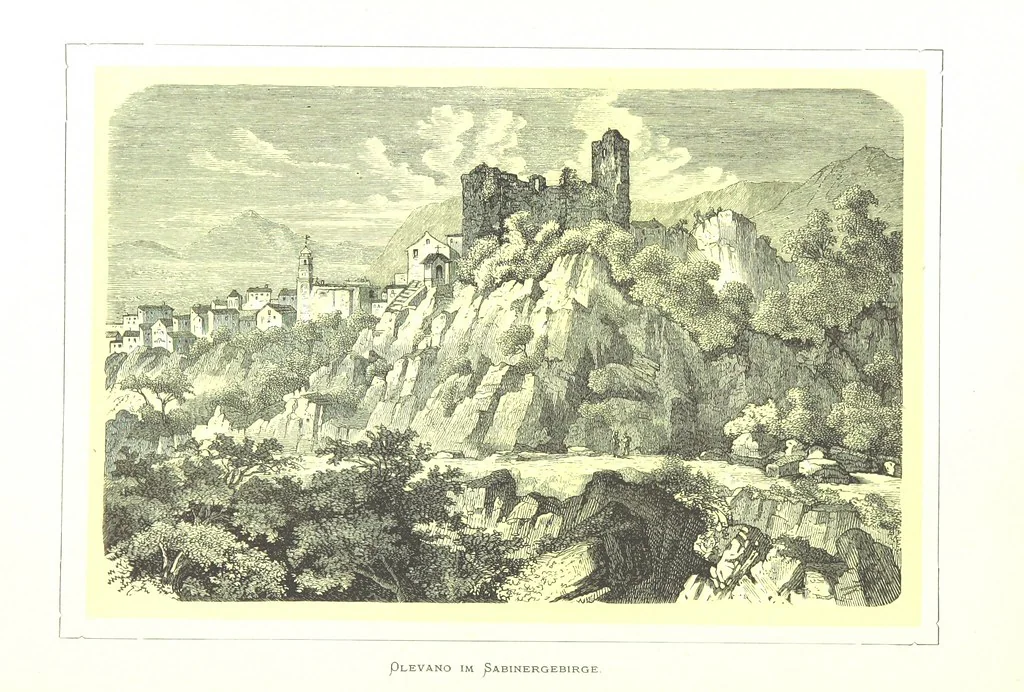 An illustration from Rom und seine Umgebung in Holzschnitten, nach Skizzen ... von C. Zimmermann mit erläuterndem Texte von Prof. Dr Kühne, 1870, leaf 248