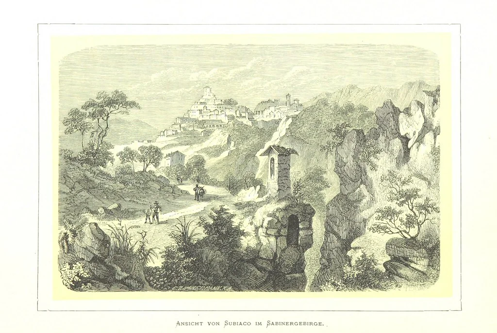 An illustration from Rom und seine Umgebung in Holzschnitten, nach Skizzen ... von C. Zimmermann mit erläuterndem Texte von Prof. Dr Kühne, 1870, leaf 254