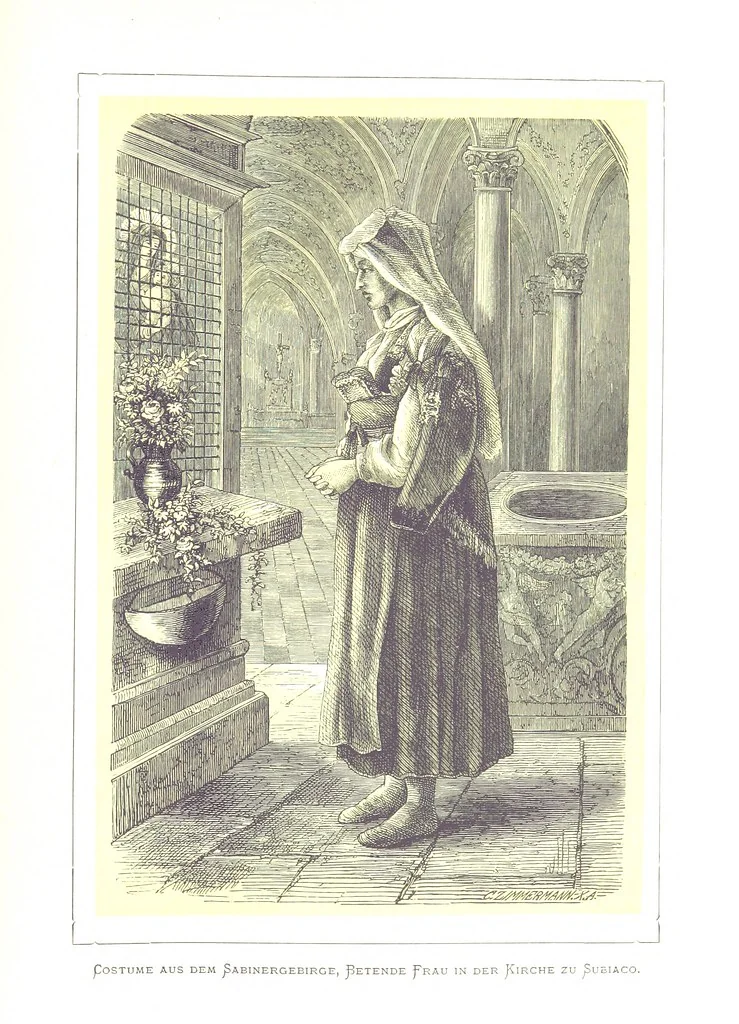 An illustration from Rom und seine Umgebung in Holzschnitten, nach Skizzen ... von C. Zimmermann mit erläuterndem Texte von Prof. Dr Kühne, 1870, leaf 257