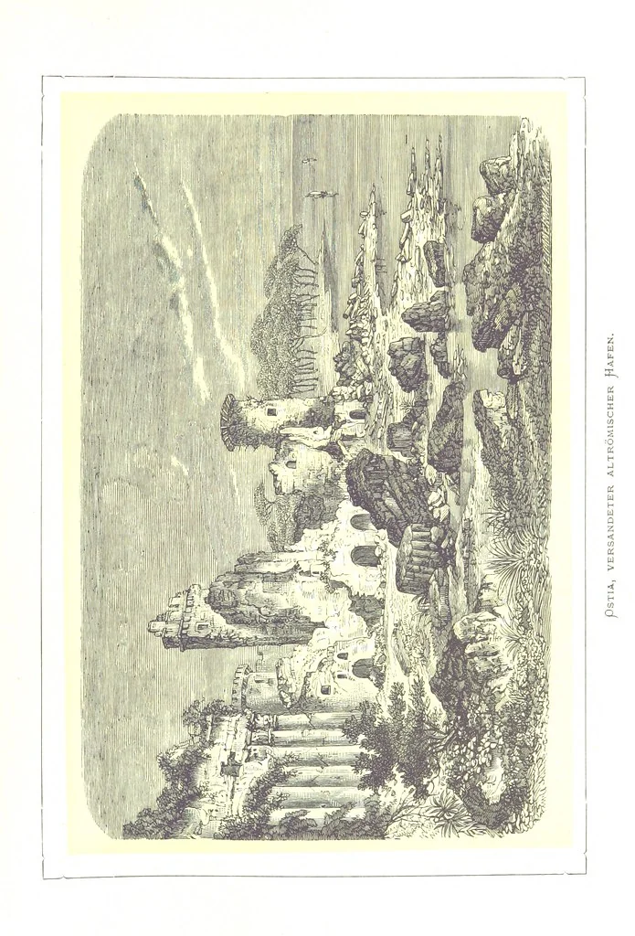 An illustration from Rom und seine Umgebung in Holzschnitten, nach Skizzen ... von C. Zimmermann mit erläuterndem Texte von Prof. Dr Kühne, 1870, leaf 263
