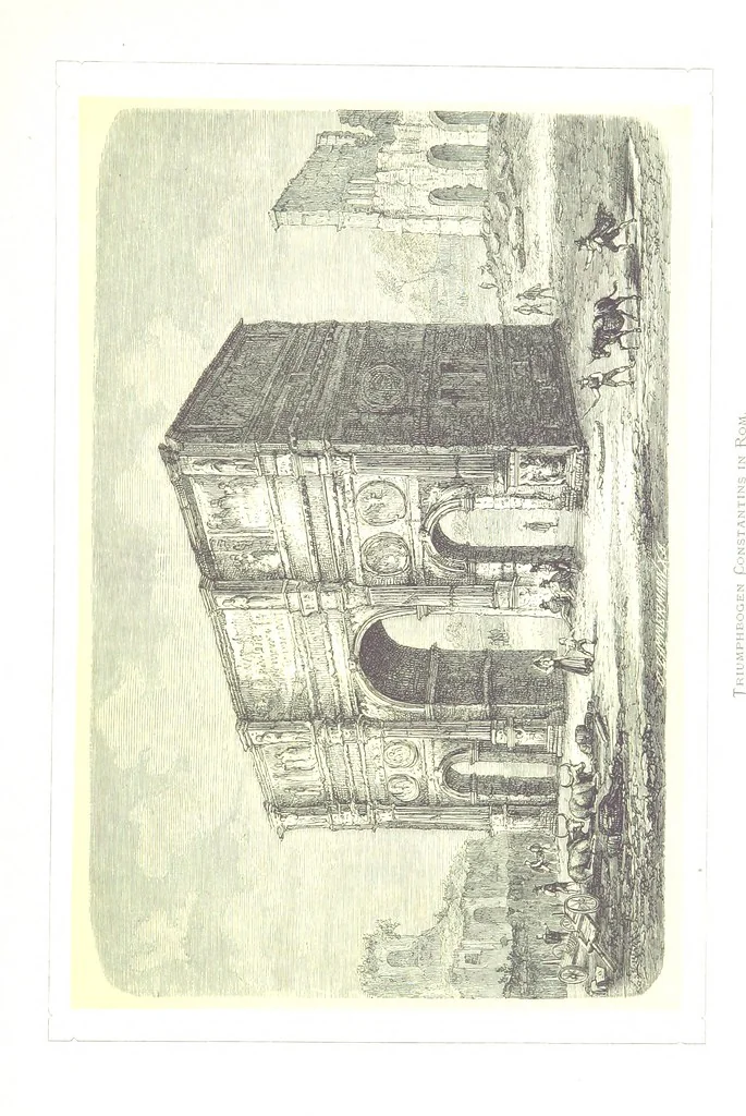 An illustration from Rom und seine Umgebung in Holzschnitten, nach Skizzen ... von C. Zimmermann mit erläuterndem Texte von Prof. Dr Kühne, 1870, leaf 59