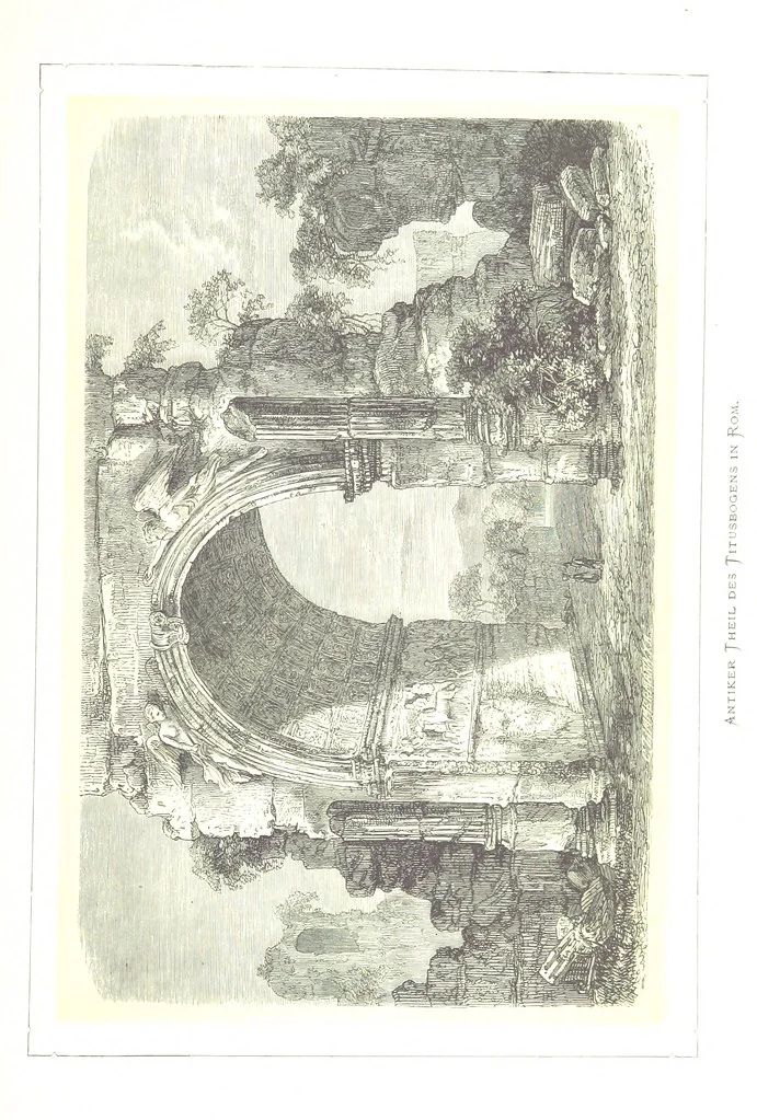 An illustration from Rom und seine Umgebung in Holzschnitten, nach Skizzen ... von C. Zimmermann mit erläuterndem Texte von Prof. Dr Kühne, 1870, leaf 83