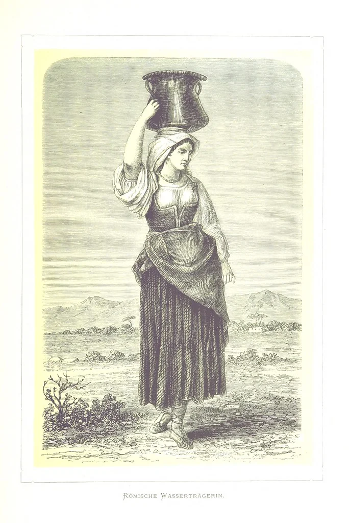 An illustration from Rom und seine Umgebung in Holzschnitten, nach Skizzen ... von C. Zimmermann mit erläuterndem Texte von Prof. Dr Kühne, 1870, leaf 89